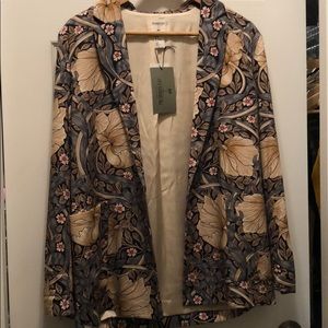 Vintage Floral print Blazer